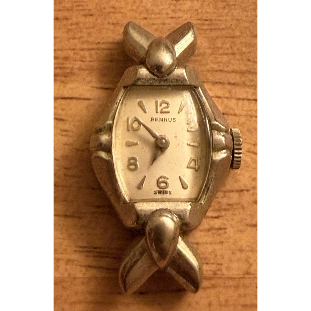 Vintage‎ Benrus Swiss 10k R.G.P.  Ladies Wristwatch No Band